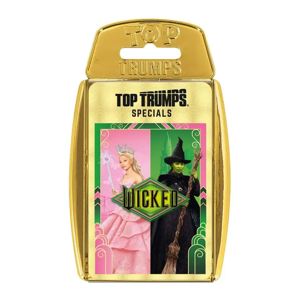 Top Trumps Wicked kaartspel 30 kaarten film-editie