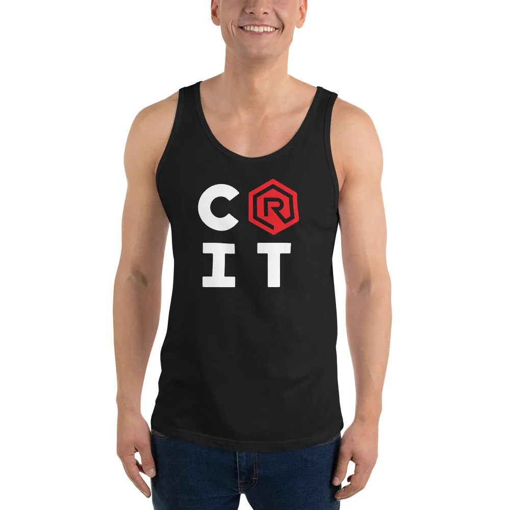 Rollacrit CRIT Logo Tank Top zwart mouwloos unisex