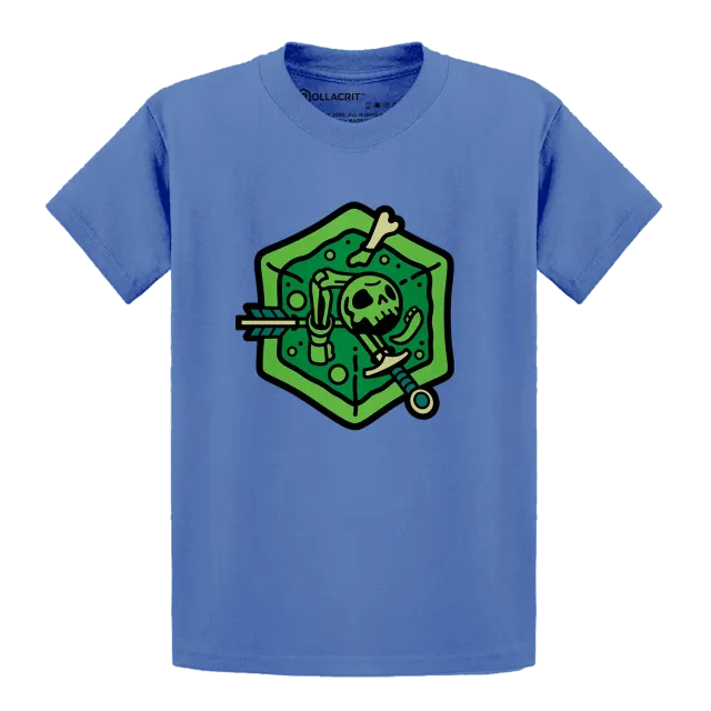 Roll A Crit Gelatinous Cube peuter T-shirt zwart 2T katoen