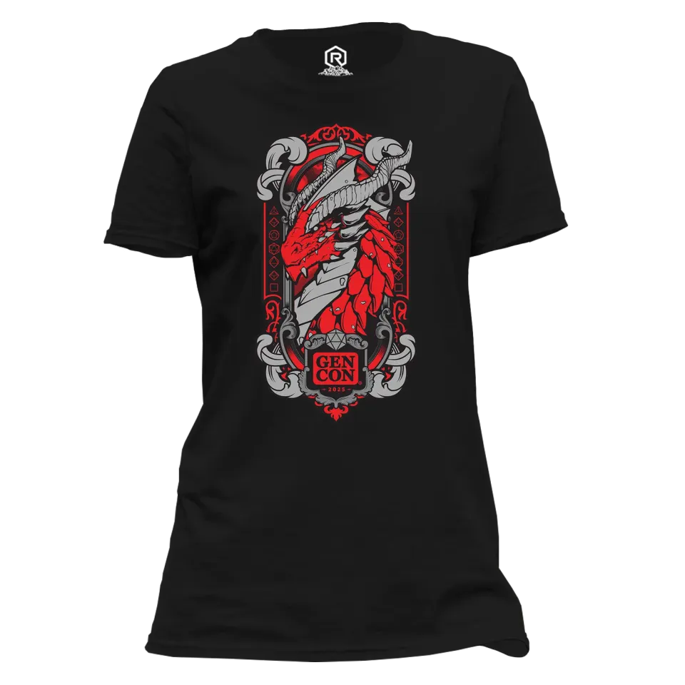 Roll A Crit Gen Con 2025 Hydro74 T-shirt dames katoen
