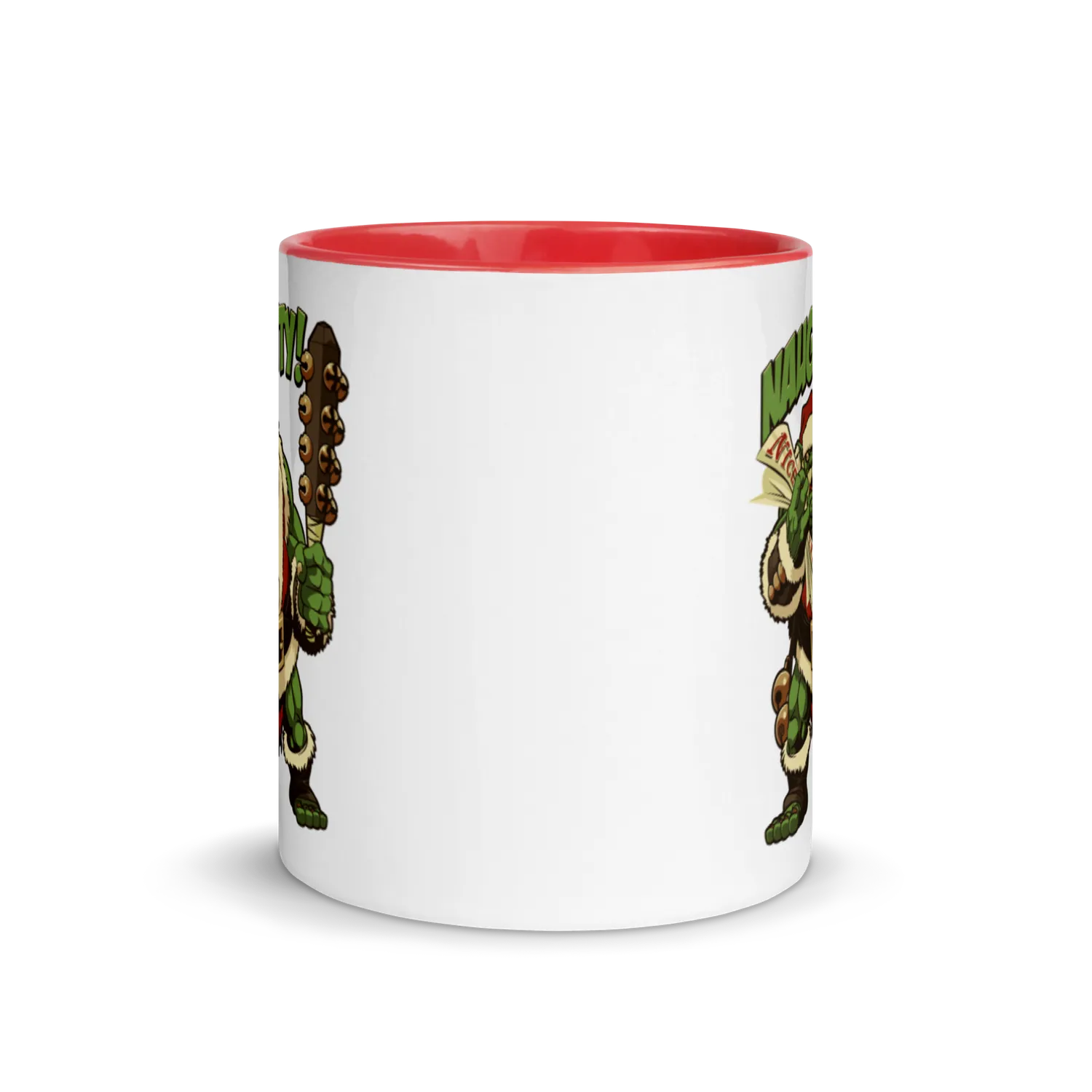 Roll A Crit Holiday Naughty Ogre mok keramiek 11oz