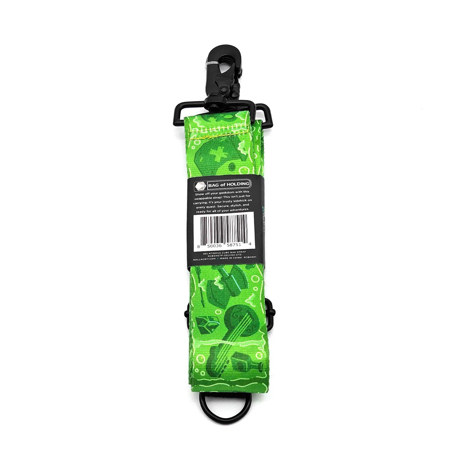 Roll A Crit Gelatinous Cube tasriem 55 inch nylon
