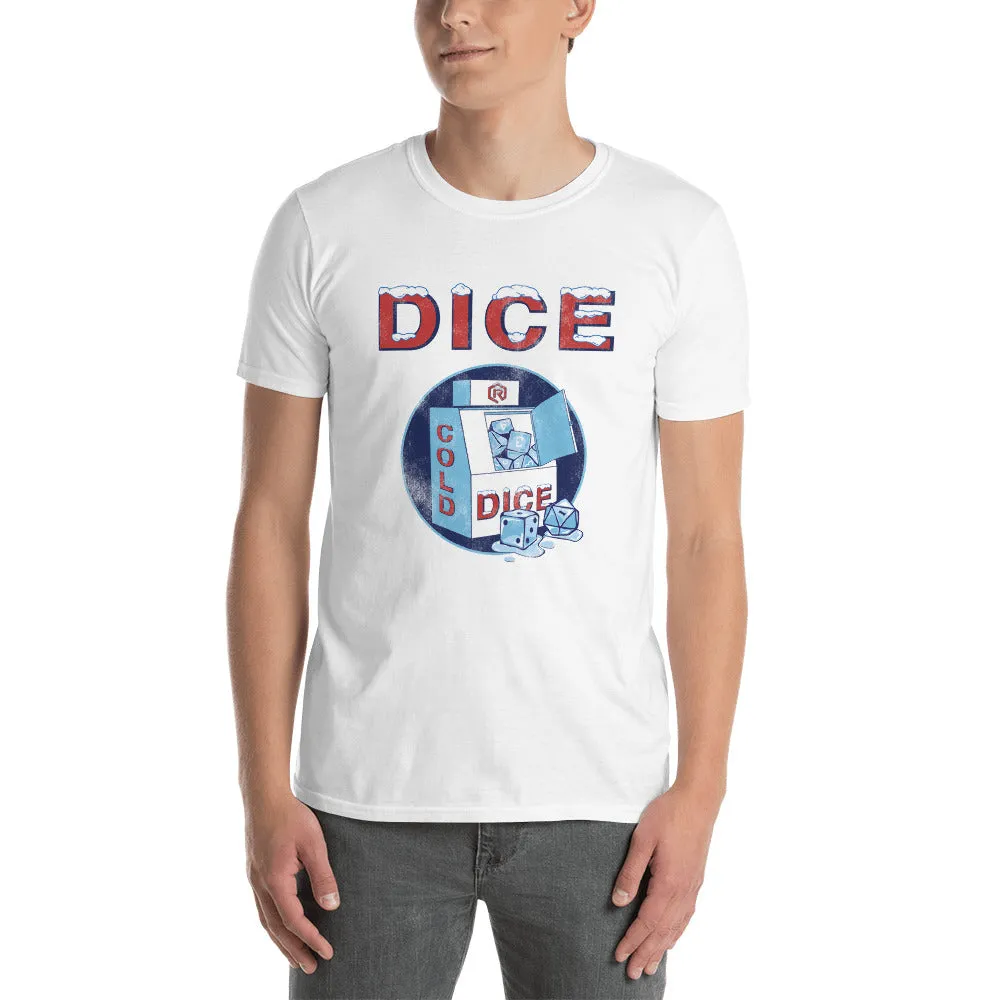 Roll A Crit ICE Dice T-shirt katoen unisex