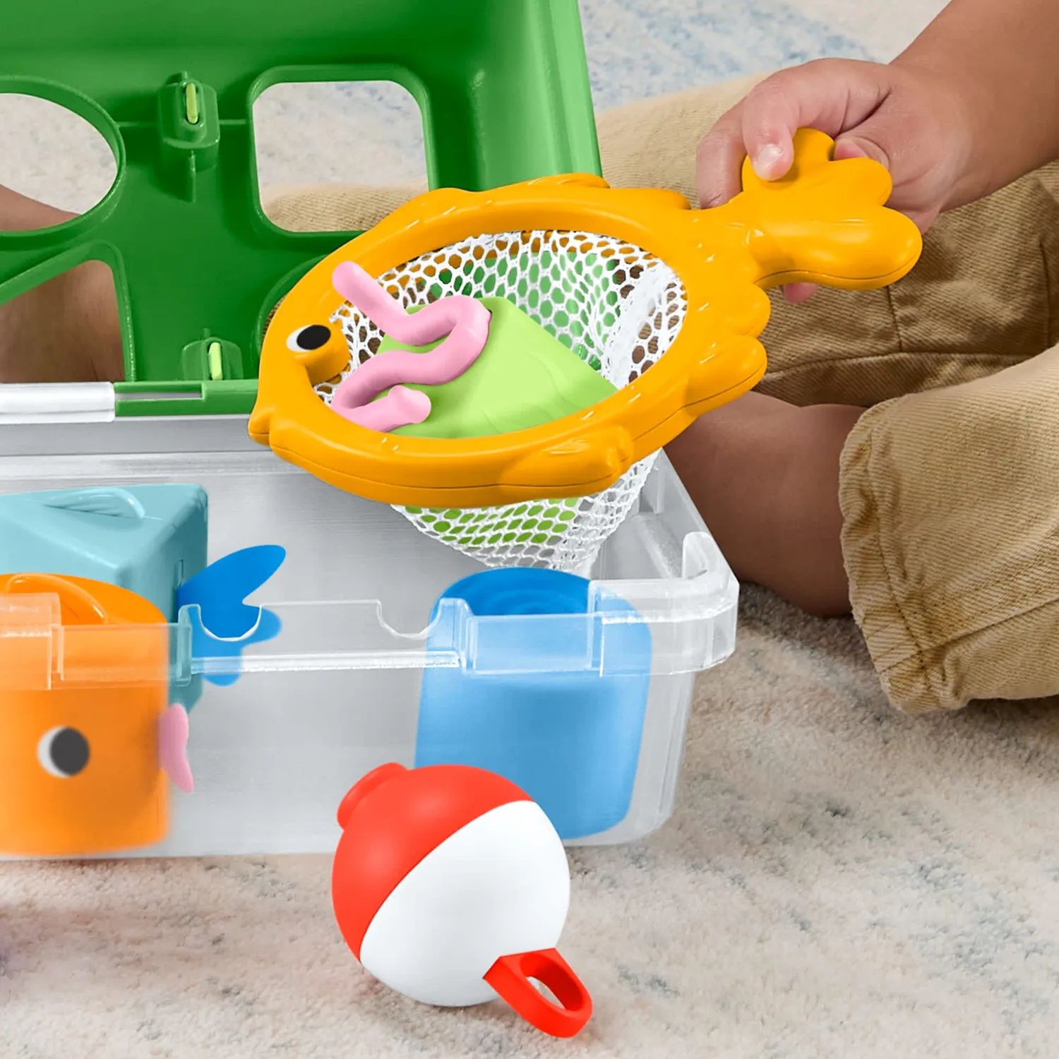 Fisher-Price Friendship Forest sorteerdoos vormenstoof visspel