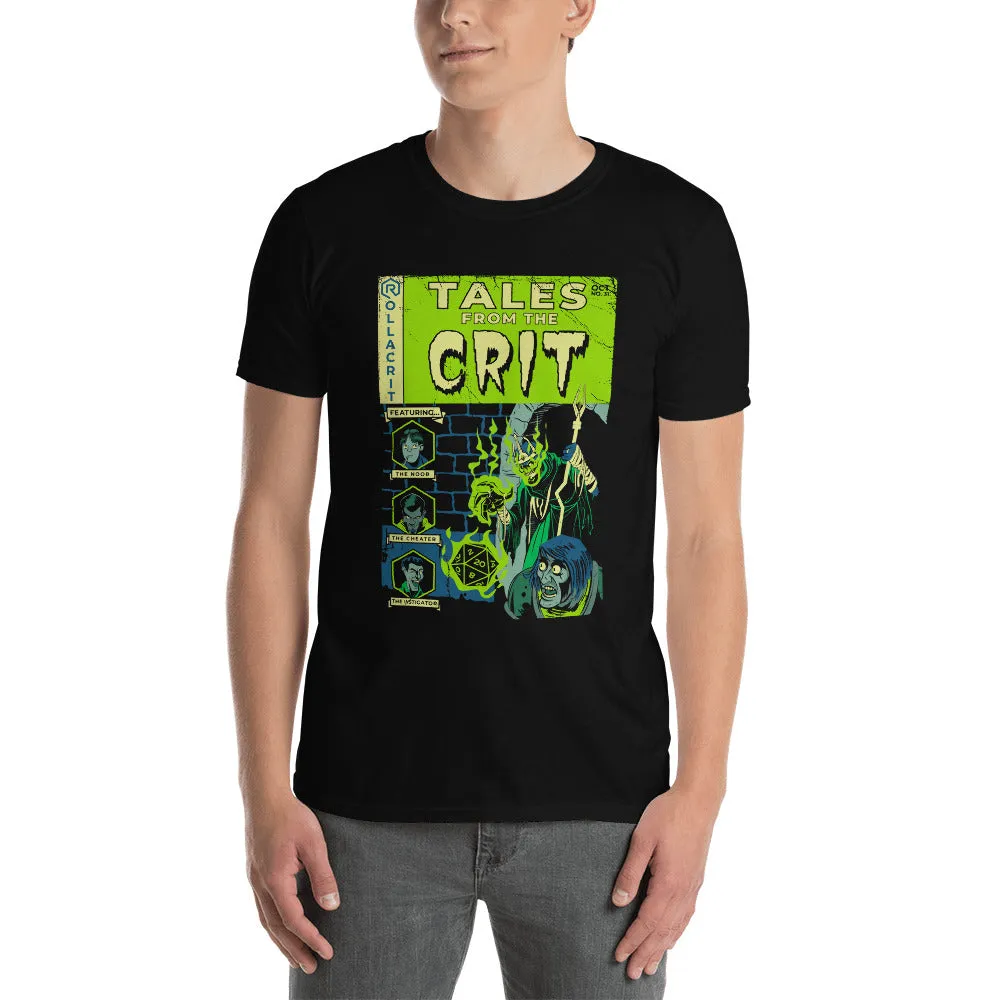Roll A Crit Tales From the Crit T-shirt Halloween katoen