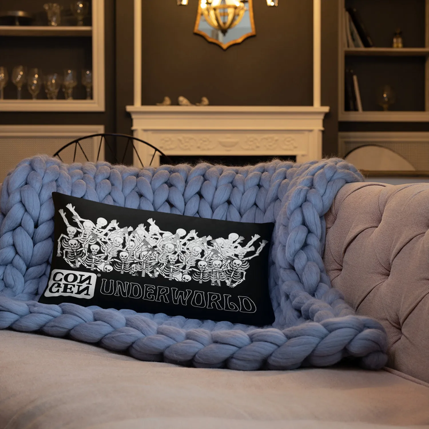 Roll A Crit Gen Con Underworld sierkussen polyester