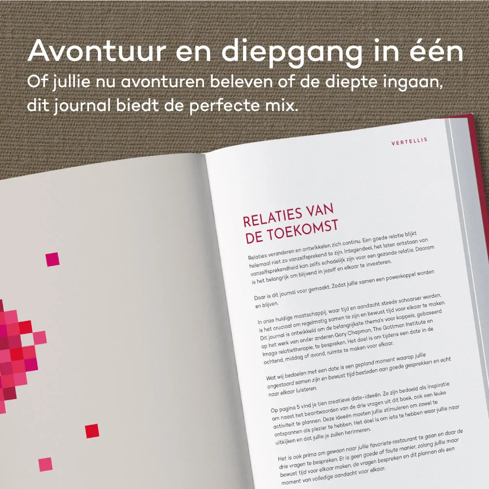 Vertellis Superrelatie Journal journal 10 dates voor stellen