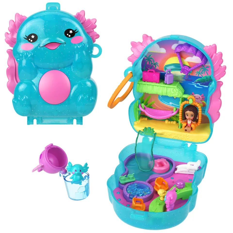 Polly Pocket Axolotl Vakantie compacte speelset 4+