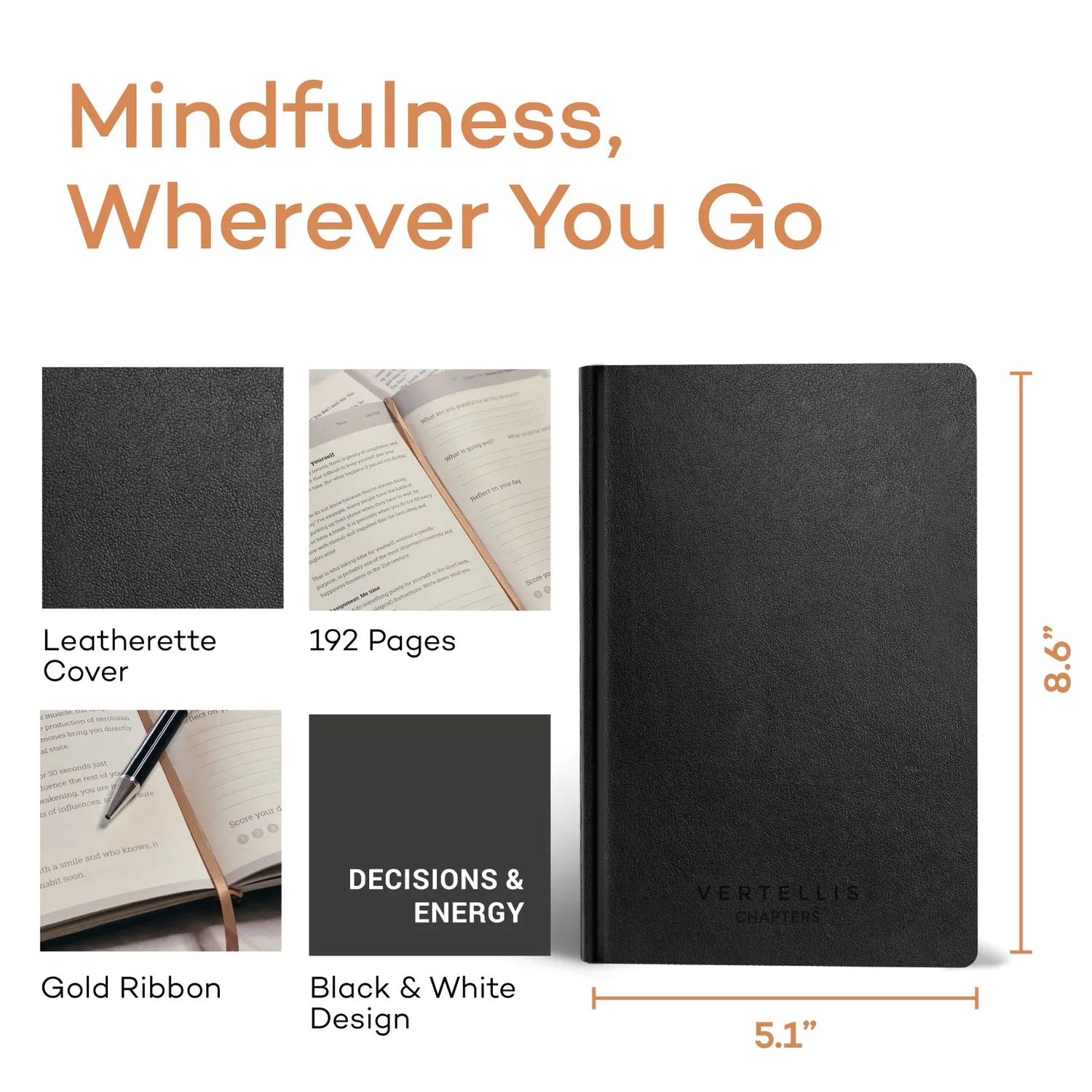 Vertellis Chapters boek gratitude journal Engelstalig