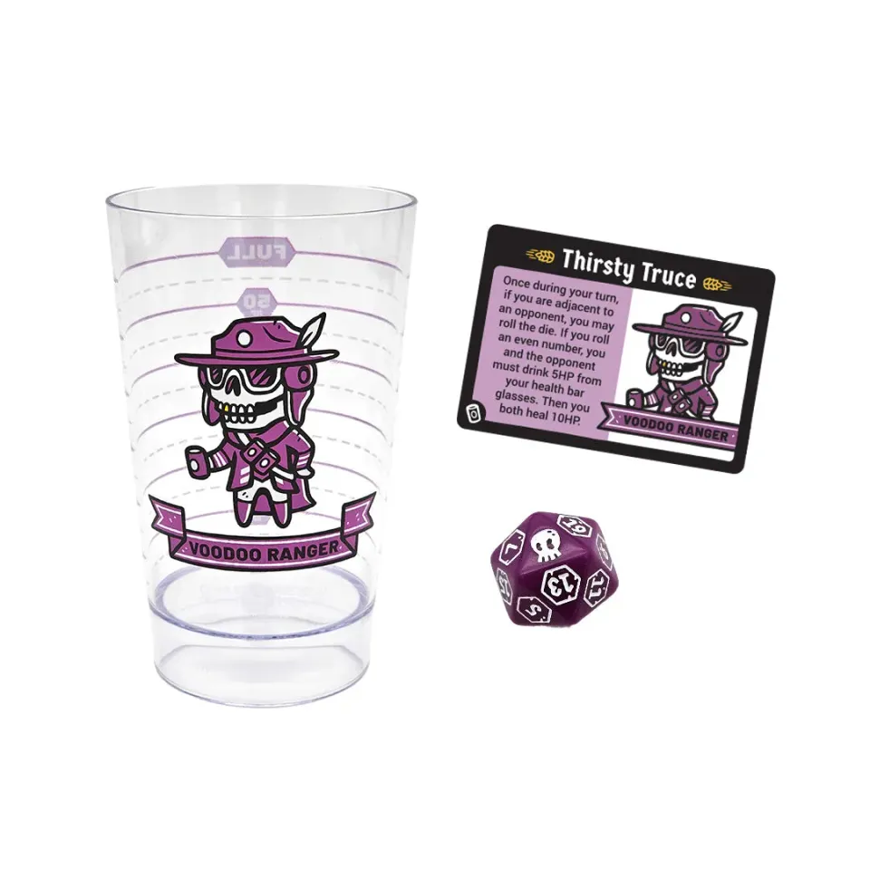 Roll A Crit Heroes of Barcadia Voodoo Ranger beker plastic
