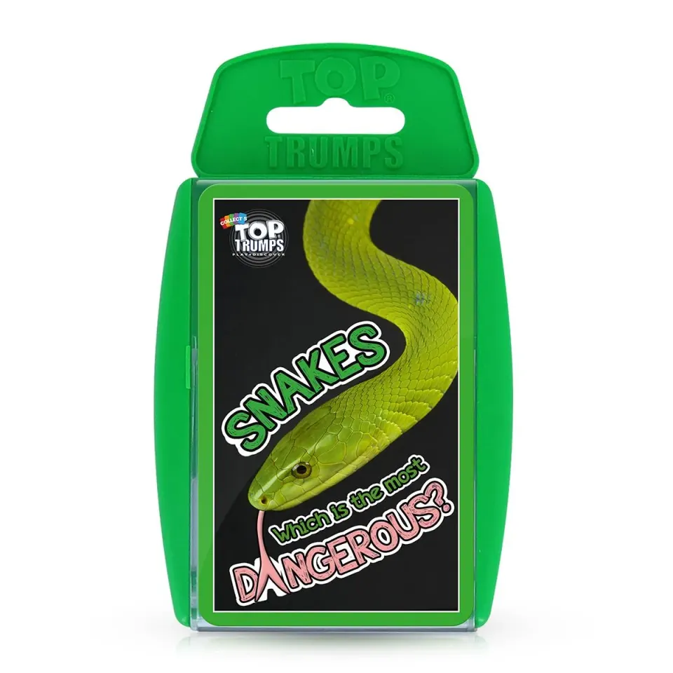 Top Trumps Snakes kaartspel slangen