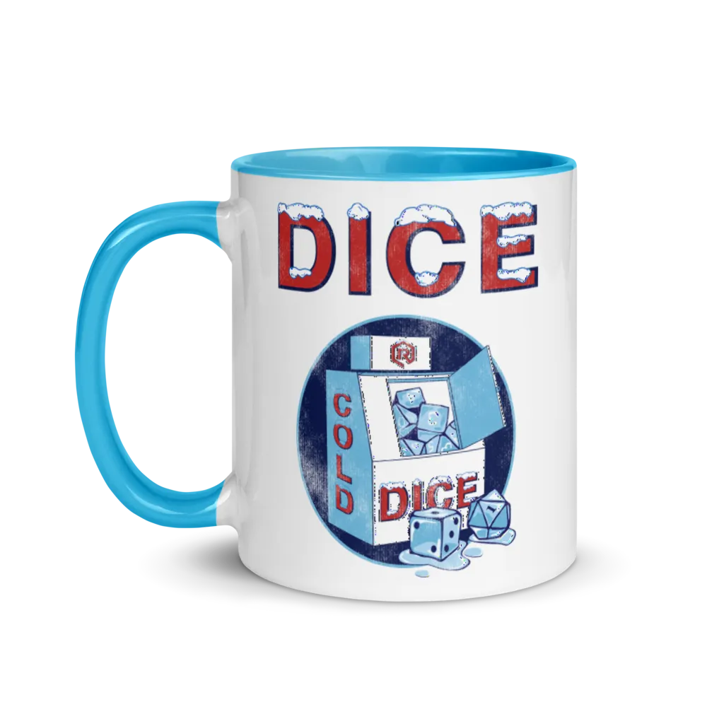 Roll A Crit ICE Dice Mok Koffiemok Keramiek