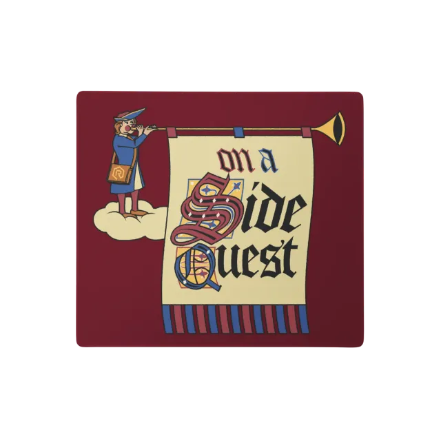 Roll A Crit On a Side Quest muismat polyester XL