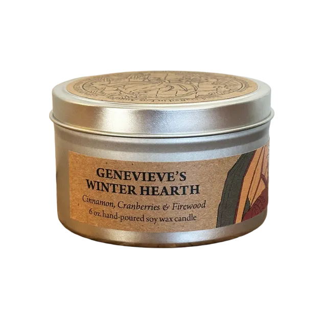 Gen Con Winter Hearth Geurkaars soja 170g