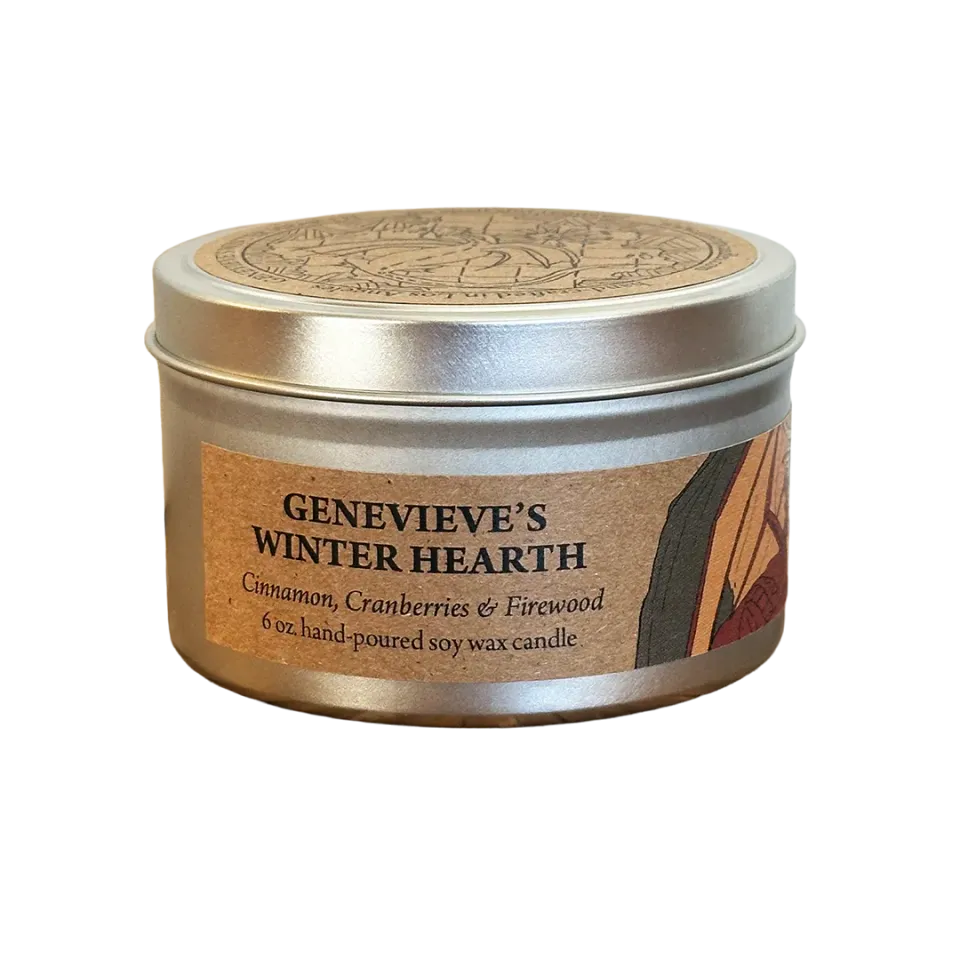 Gen Con Winter Hearth Geurkaars soja 170g