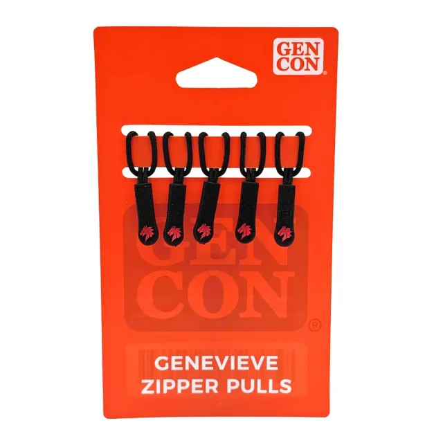 Gen Con Genevieve rits trekker set 5 stuks PVC
