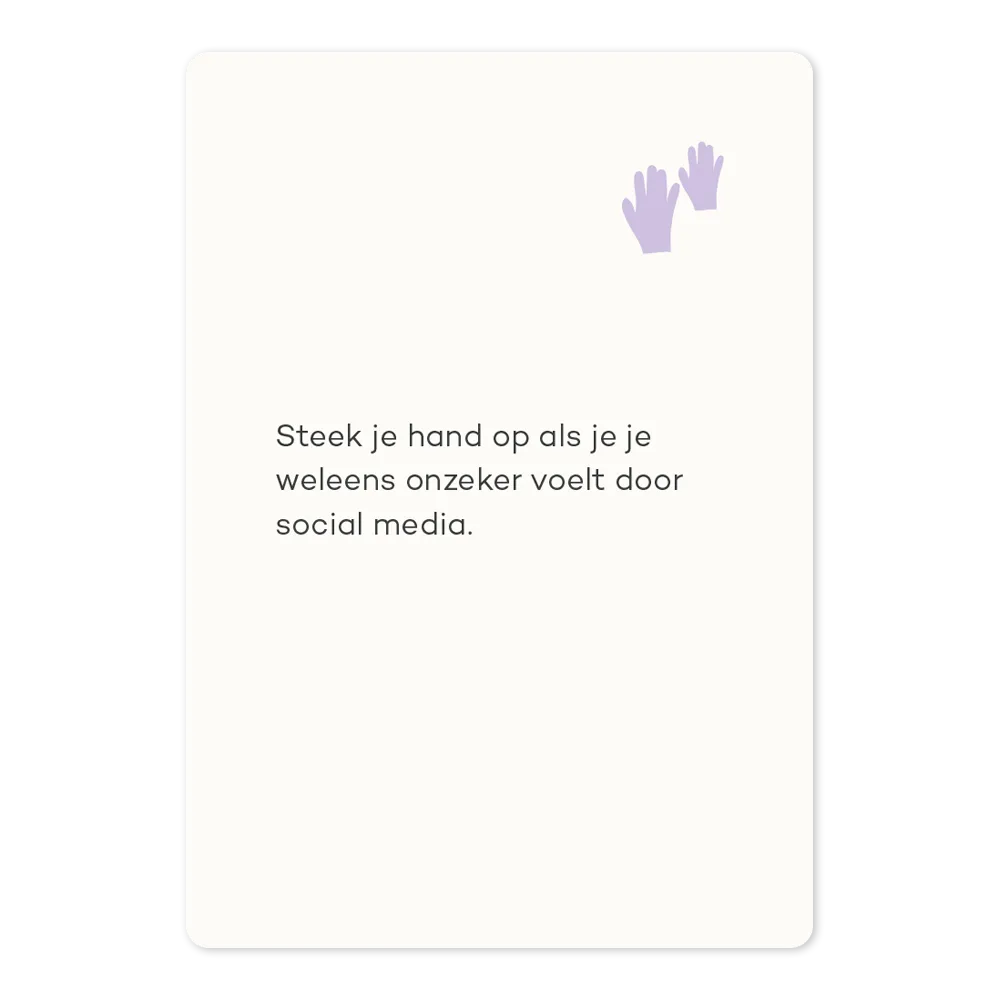 Vertellis You're not the only one kaartspel NL versie