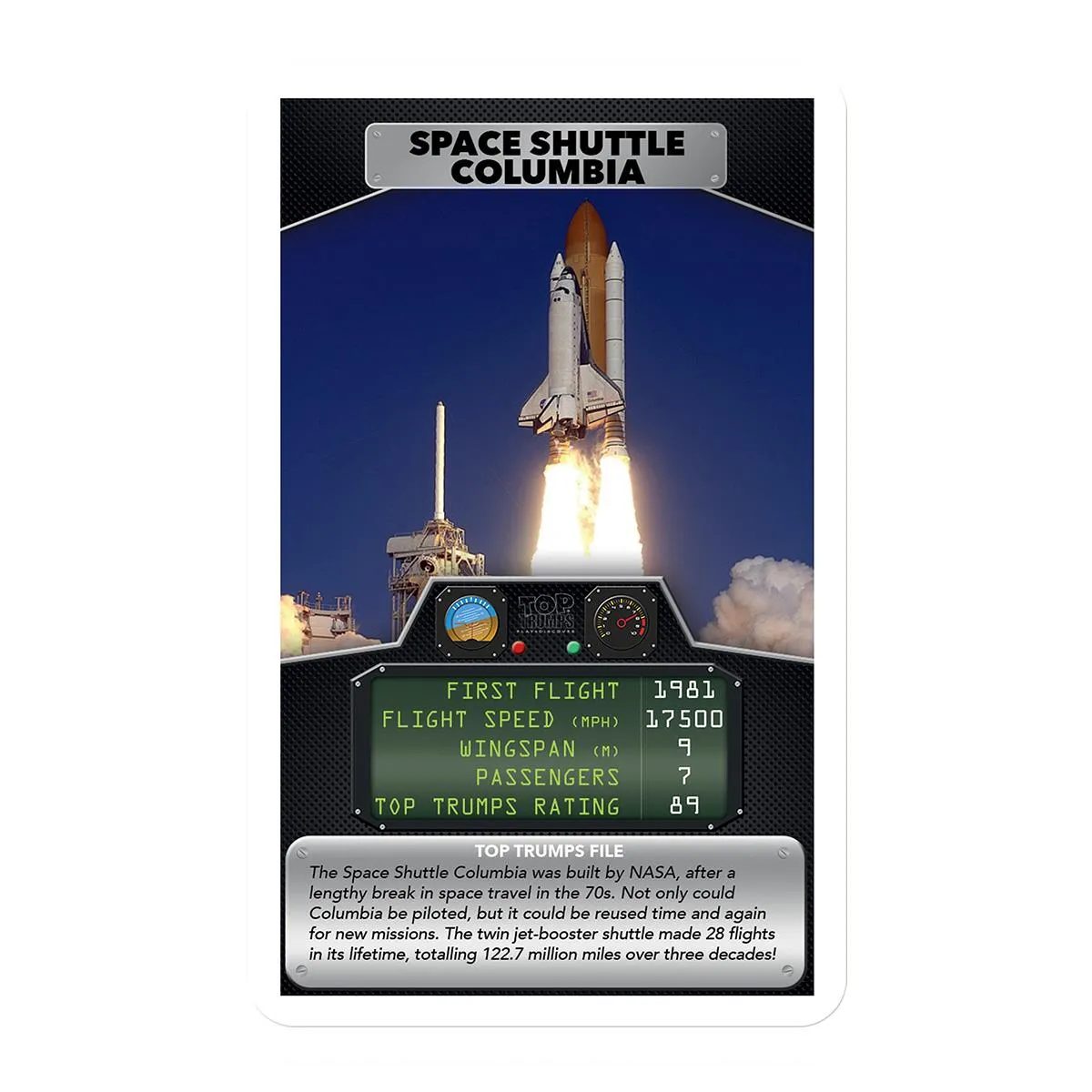 Top Trumps Planes kaartspel 30 kaarten vliegtuigen