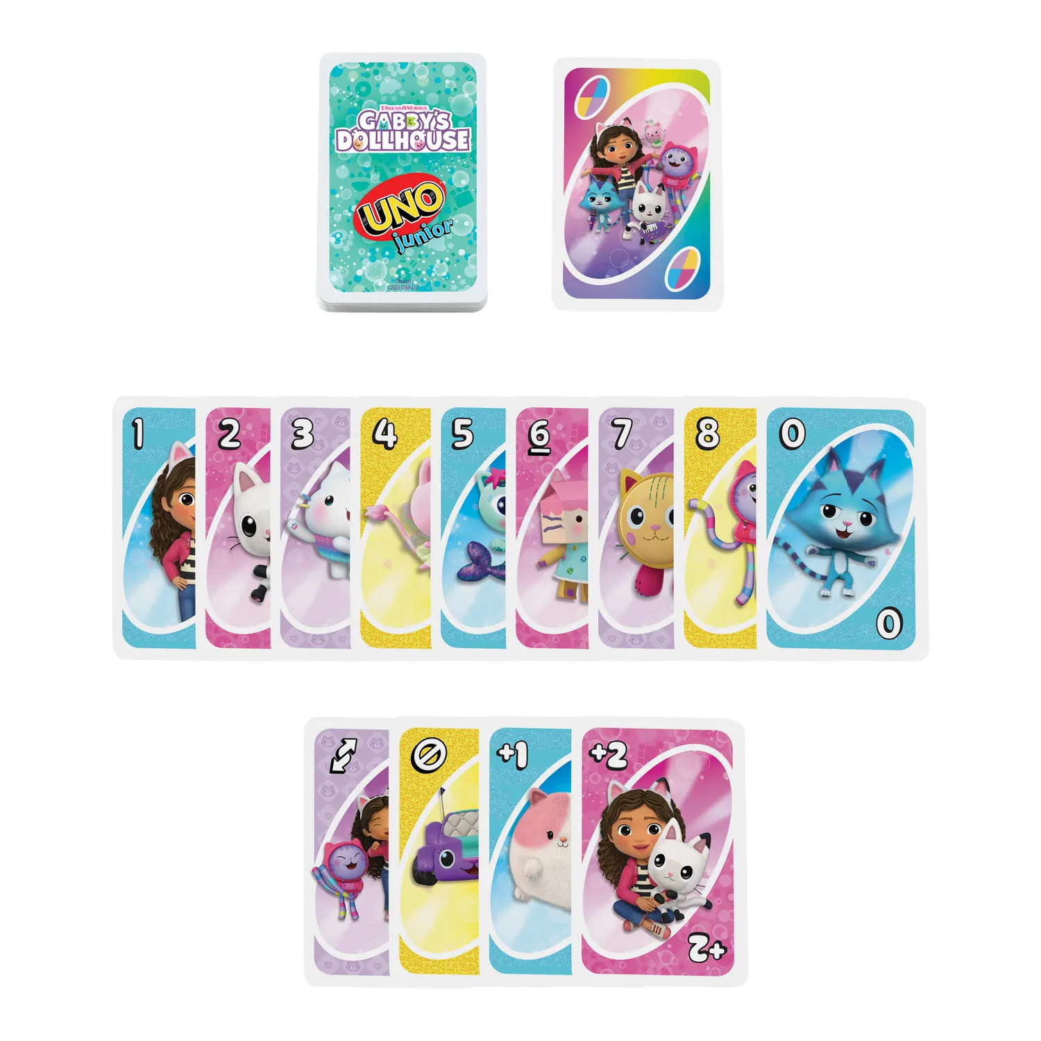 UNO Junior Gabby kaartspel Poppenhuis 3+
