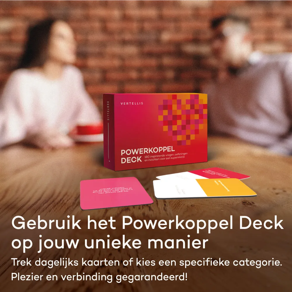 Vertellis Powerkoppel Deck kaartspel 180 kaarten