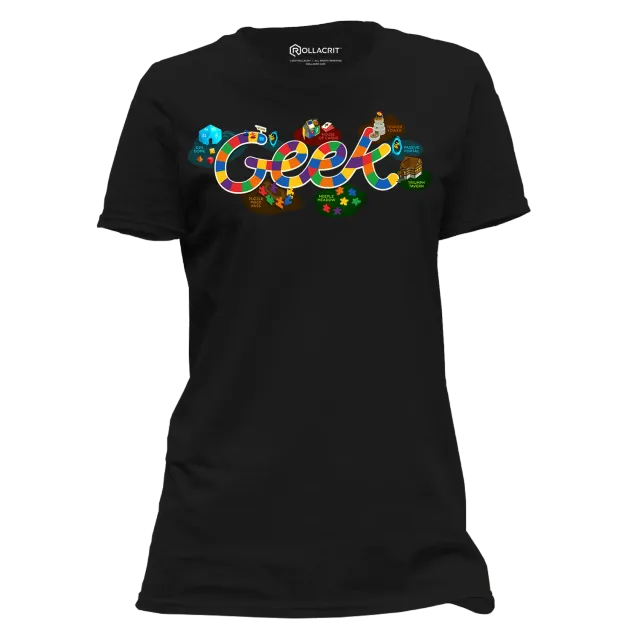 Roll A Crit Geekland Femme T-shirt katoen dames maat M