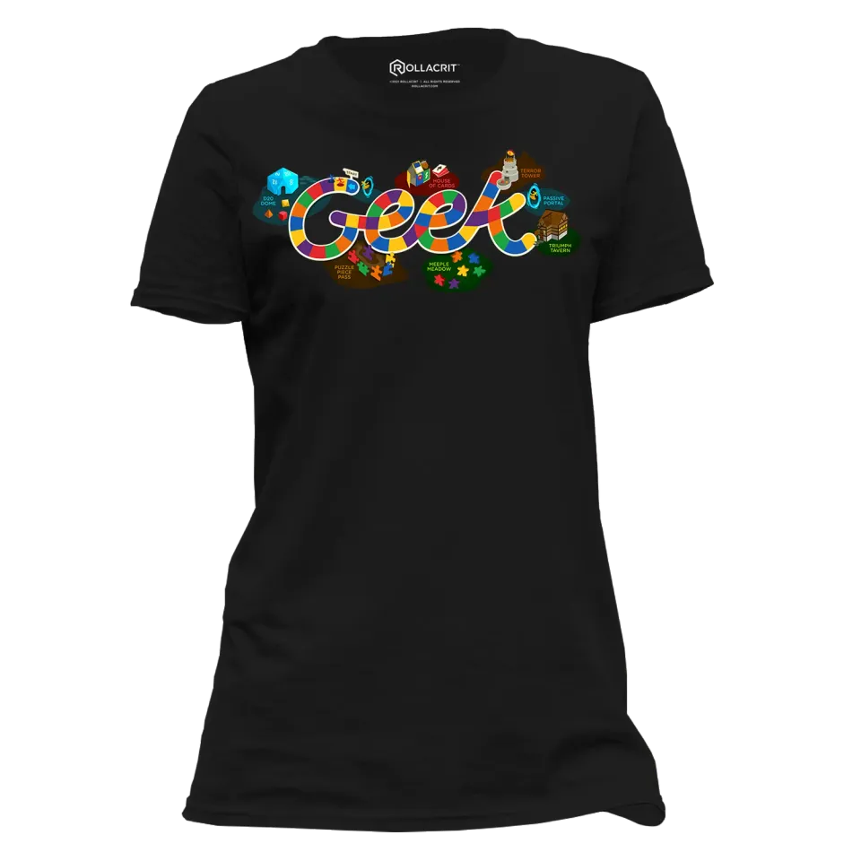 Roll A Crit Geekland Femme T-shirt katoen dames maat M