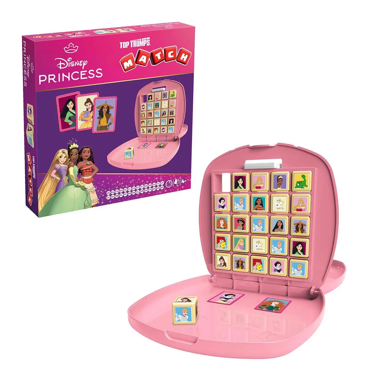 Top Trumps Match Disney Princess kubusspel 2 spelers