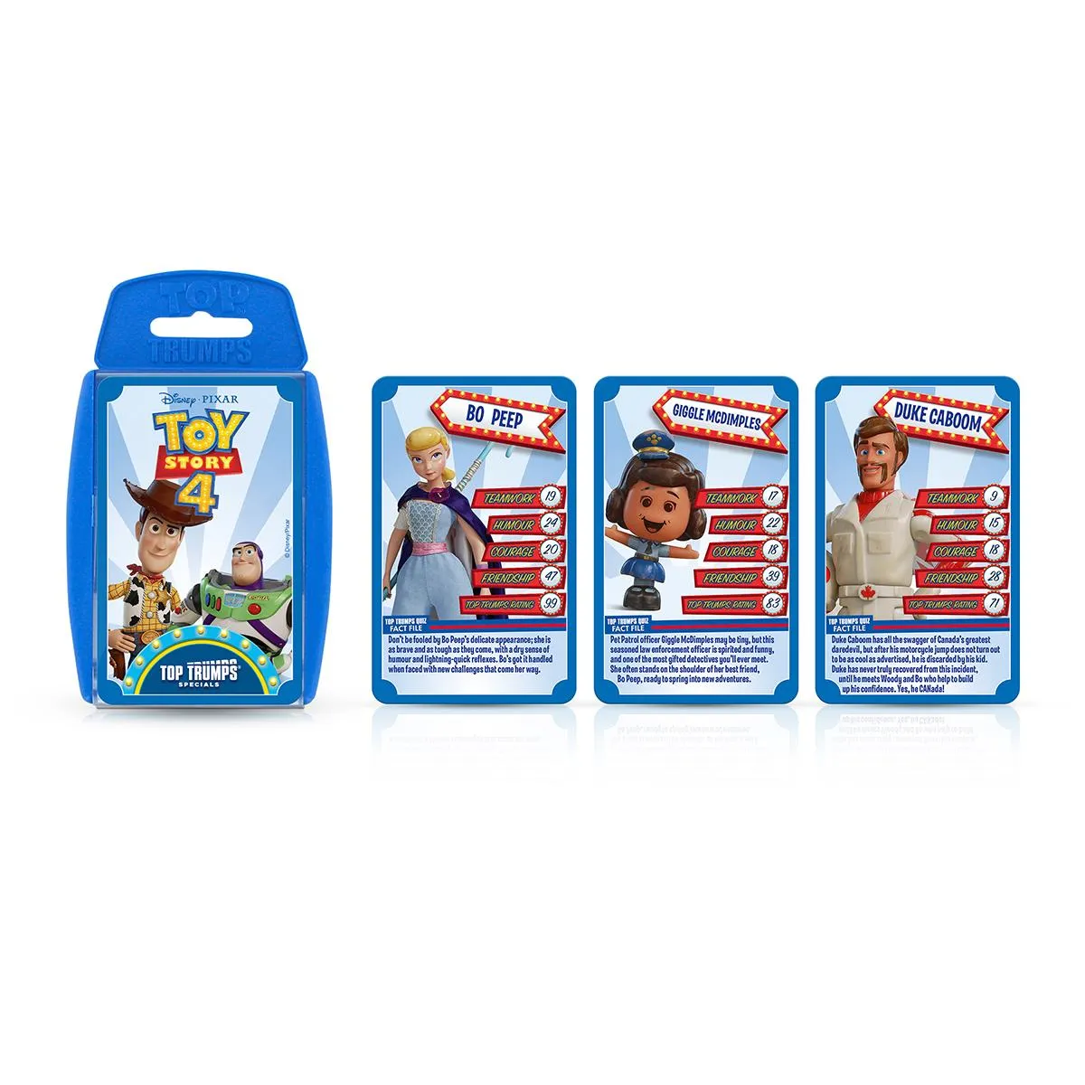 Top Trumps Toy Story 4 kaartspel kindervariant