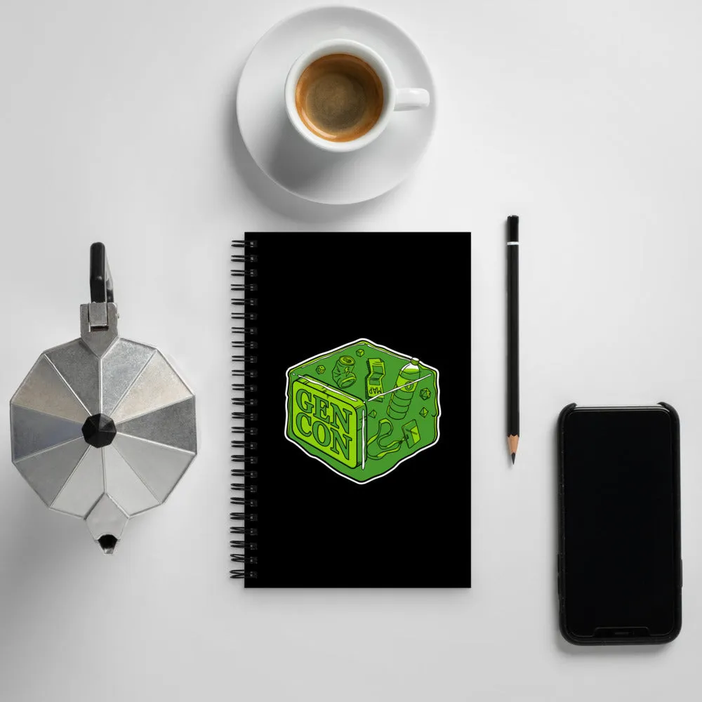 Roll A Crit Gen Con Gelatinous Cube notitieboek dotted 13x21 cm