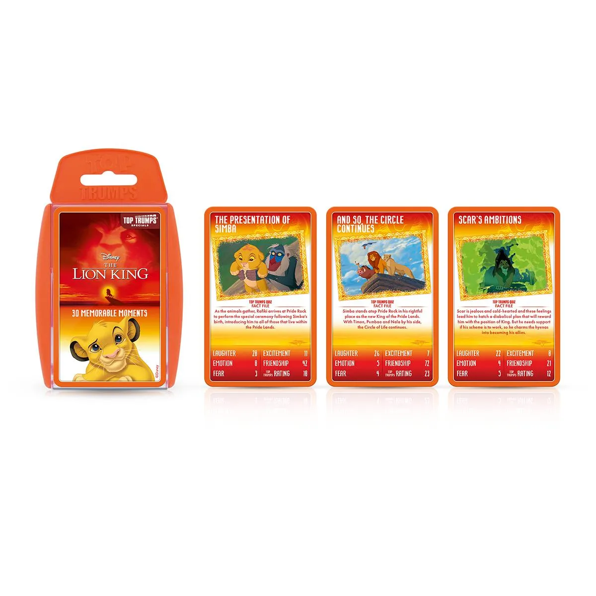 Top Trumps Lion King kaartspel 30 kaarten Disney
