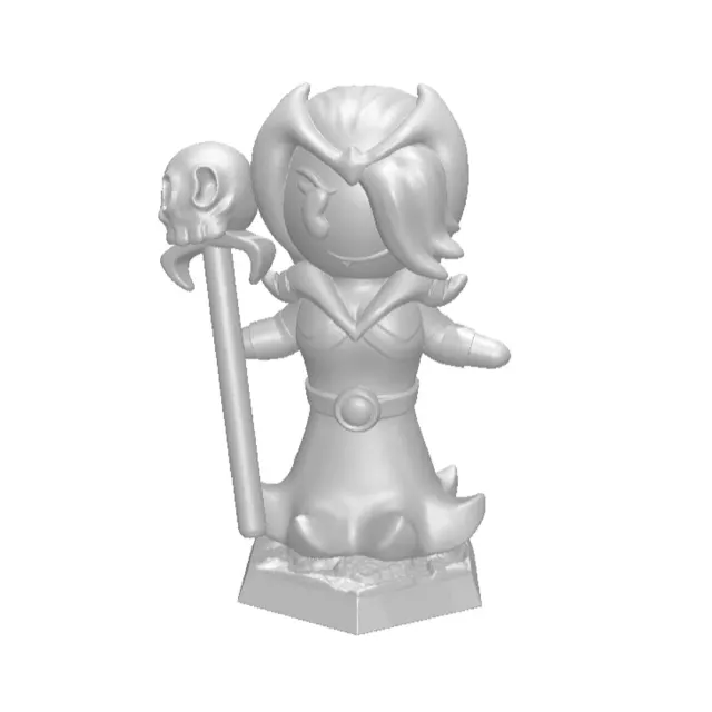 Roll A Crit Heroes of Barcadia Intoxica the Necromixer STL miniatuur