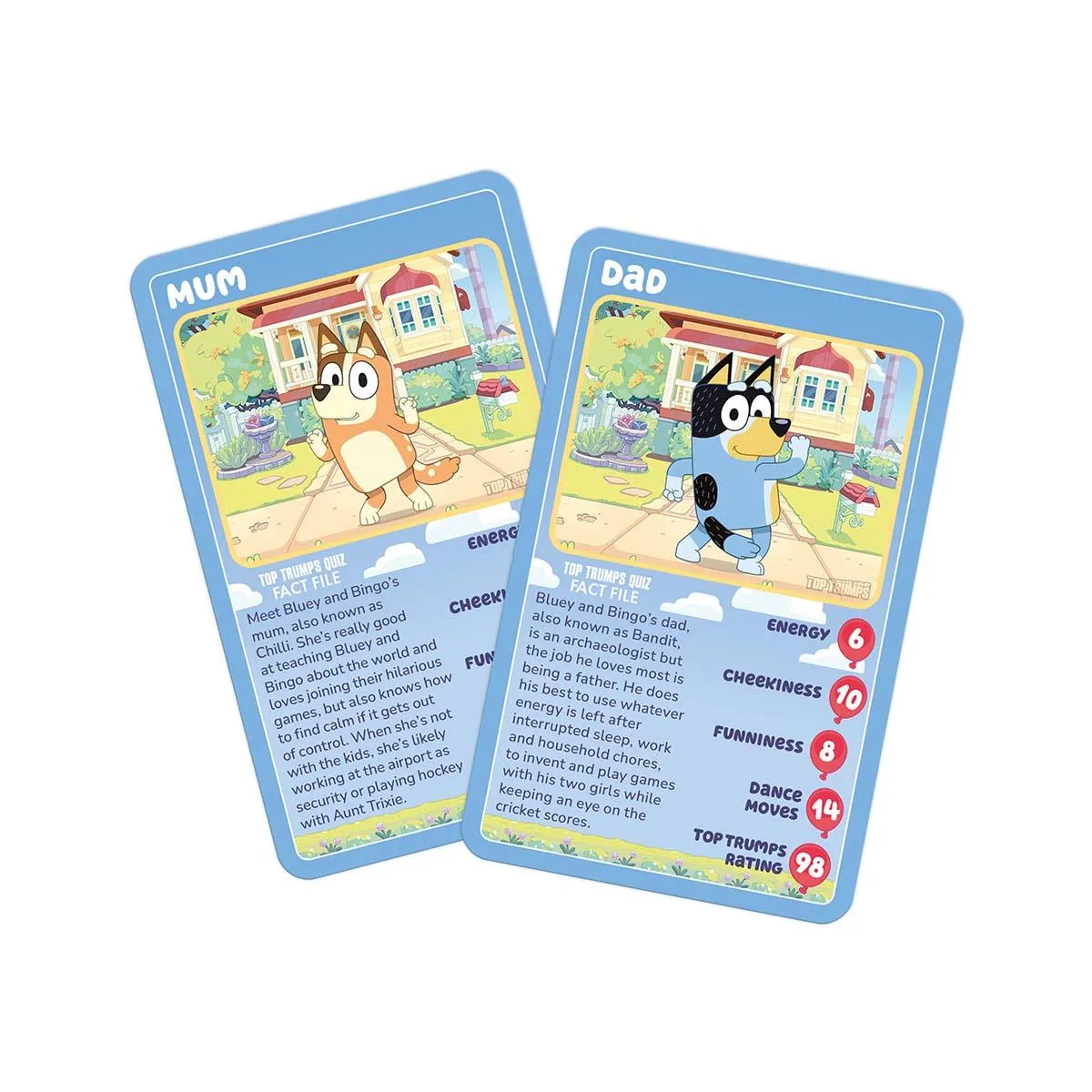 Top Trumps Bluey kaartspel met Bingo