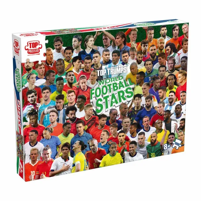 Top Trumps World Football Stars puzzel 1000 stukjes