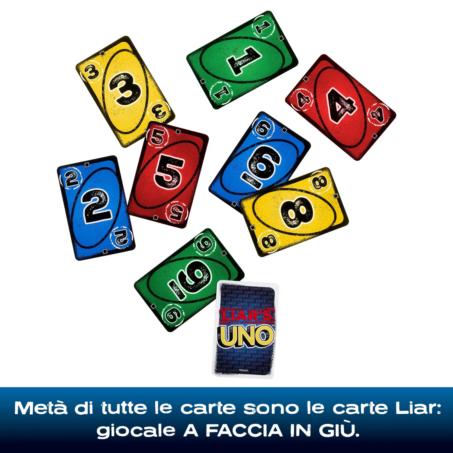 UNO Liar's kaartspel bluffen volwassenen 7 jaar en ouder