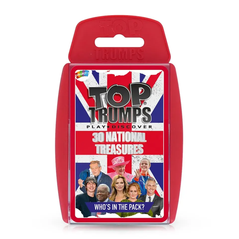 Top Trumps National Treasures kaartspel
