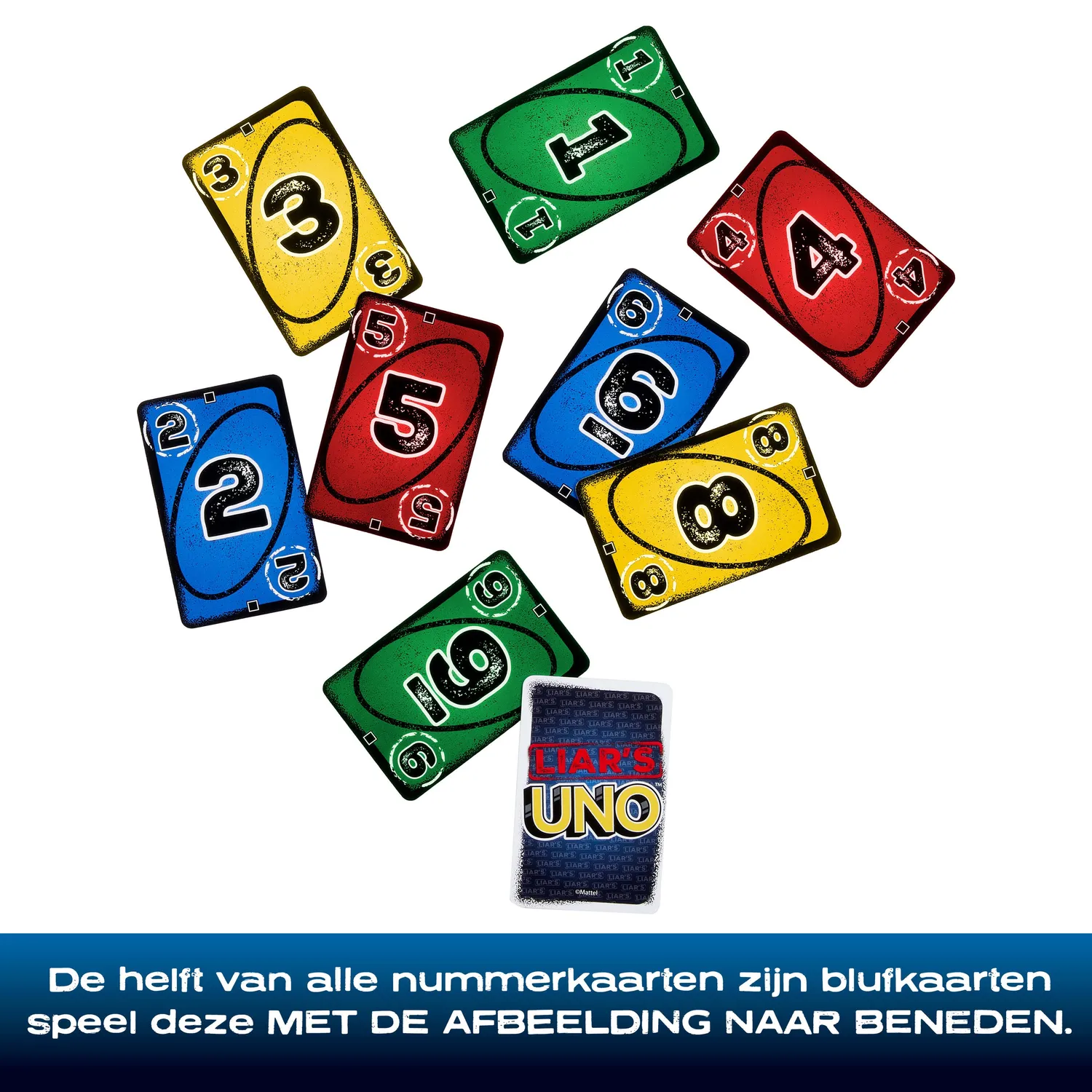 UNO Voor Bluffers kaartspel blufeditie families 7+