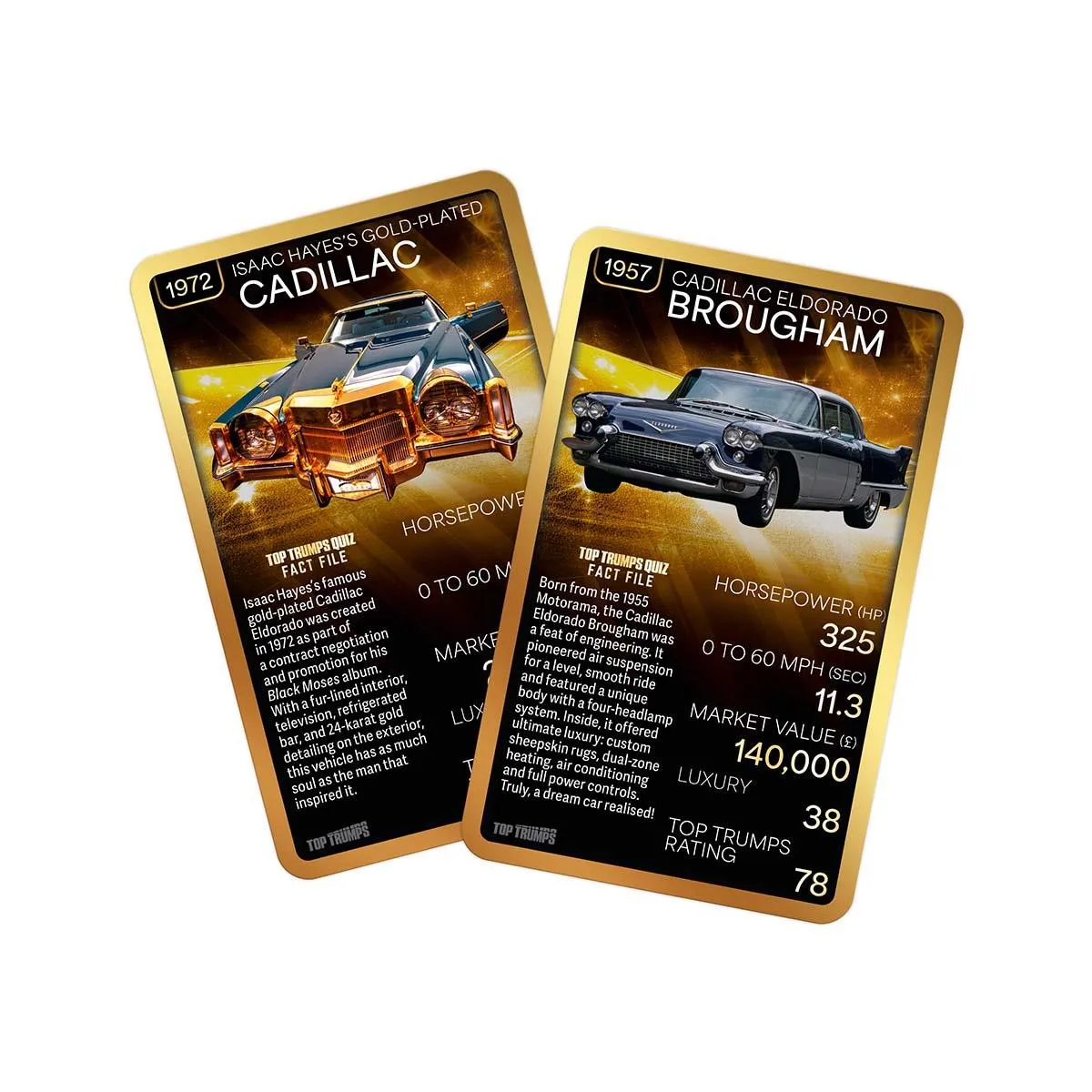 Top Trumps Luxury Cars Limited Edition kaartspel 30 kaarten