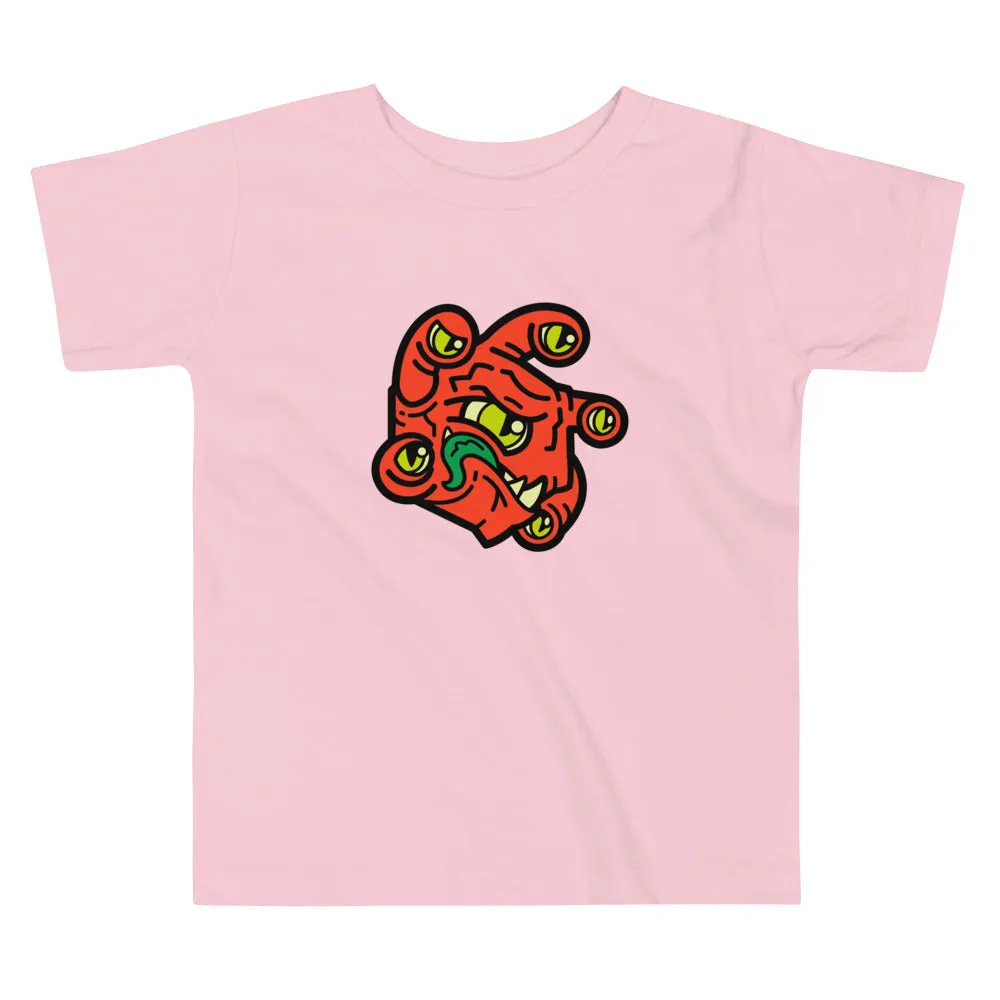 Roll A Crit Eye Tyrant peuter T-shirt katoen