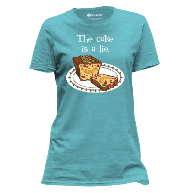 Rollacrit Mimic Fruitcake Dames T-Shirt blauw feestdagen