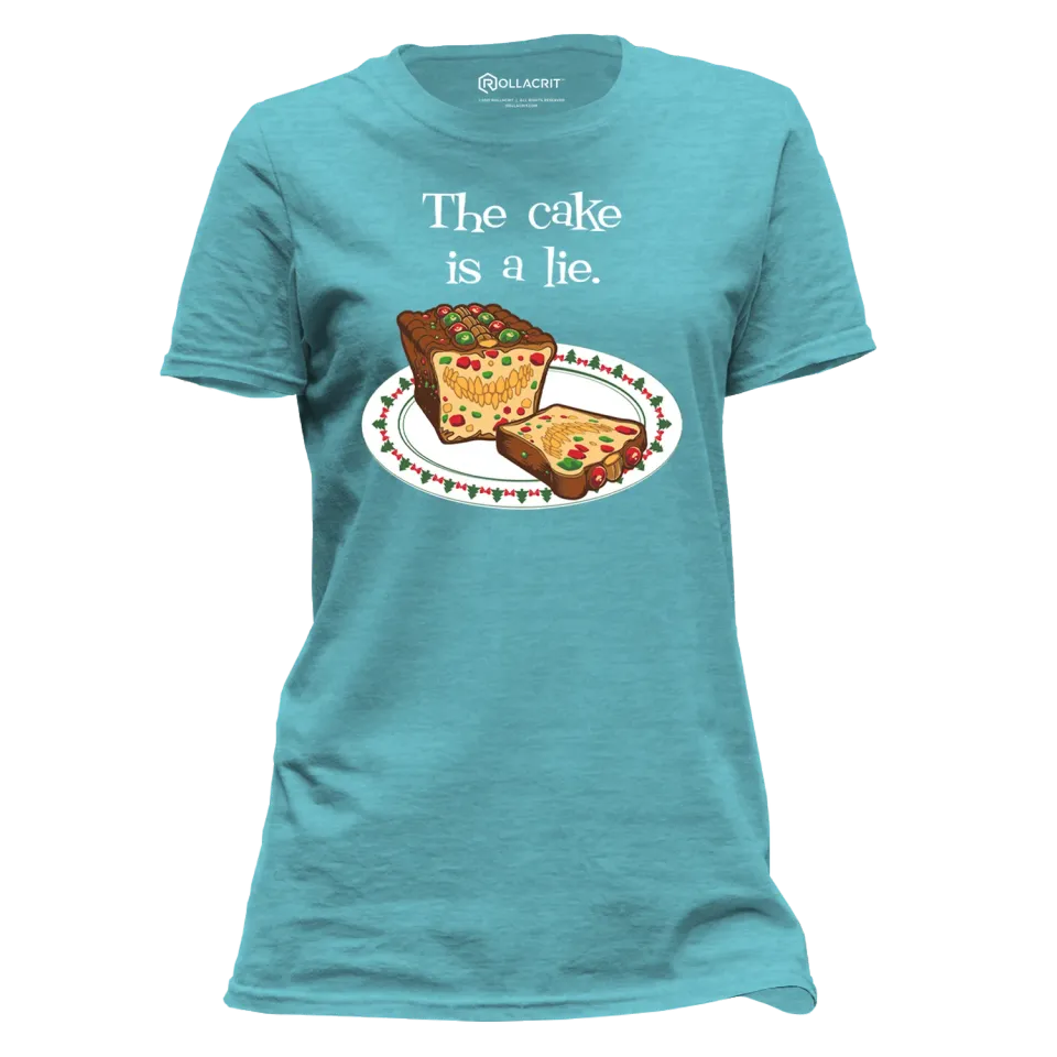 Rollacrit Mimic Fruitcake Dames T-Shirt blauw feestdagen