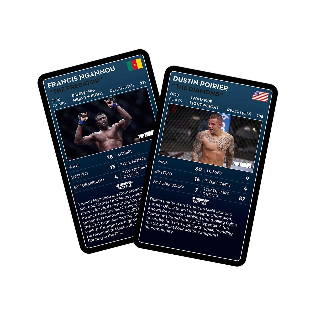 Top Trumps MMA Limited Edition kaartspel vechters 30 kaarten