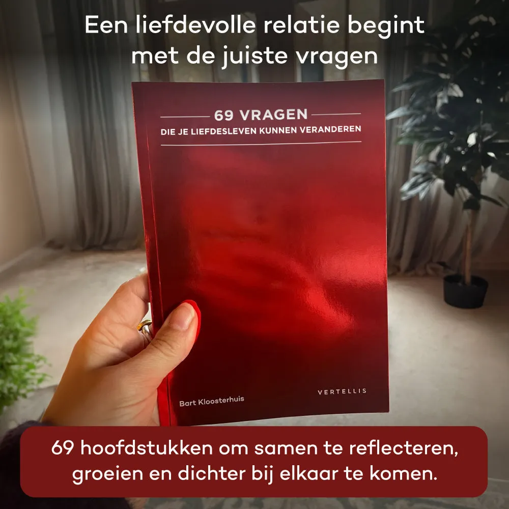 Vertellis 69 vragen die je liefdesleven veranderen boek voor stellen