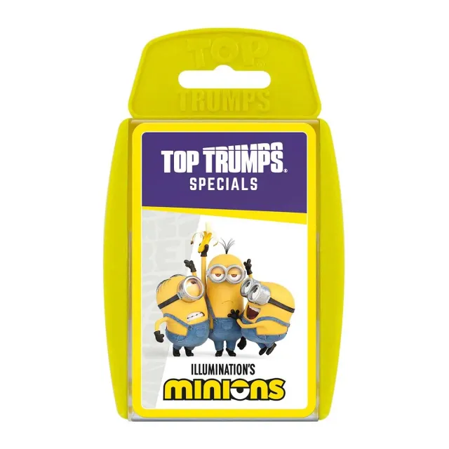 Top Trumps Minions kaartspel gele monsters familie
