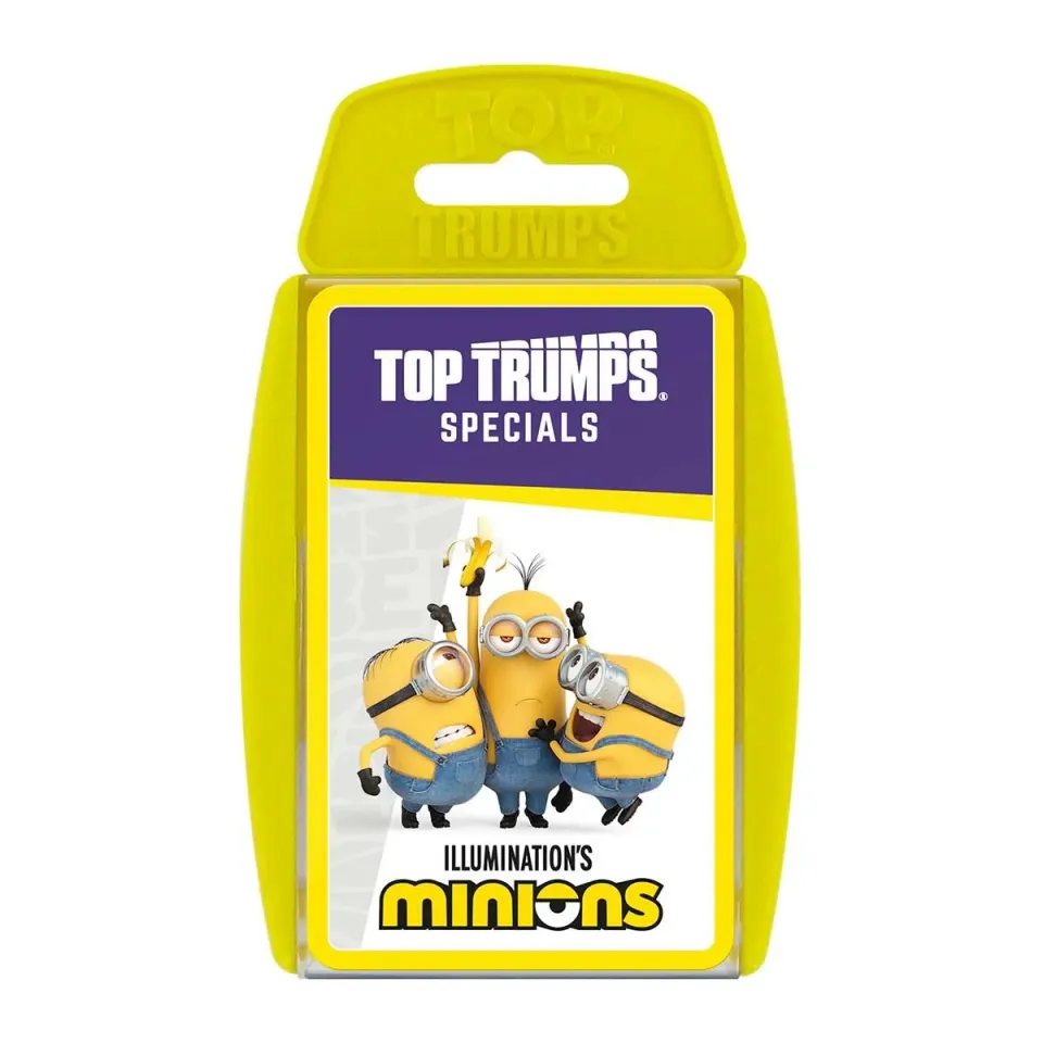 Top Trumps Minions kaartspel gele monsters familie