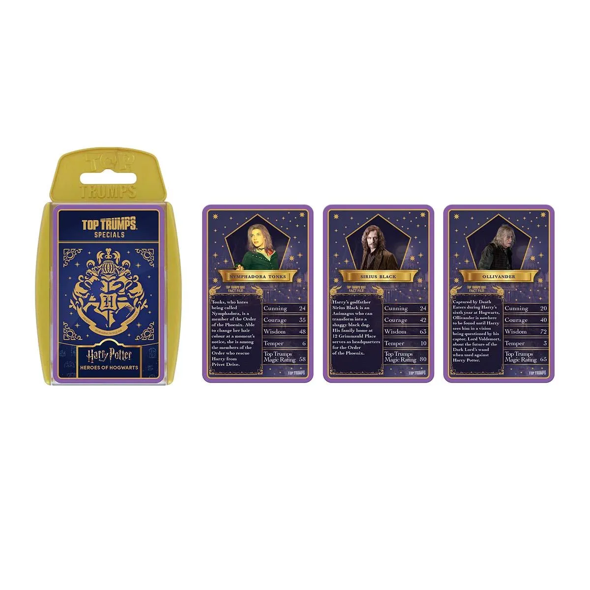 Top Trumps Heroes of Hogwarts kaartspel 30 kaarten