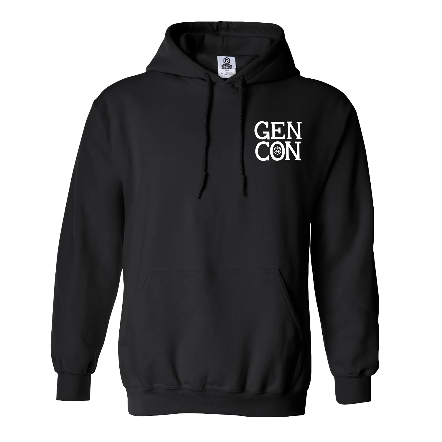 Roll A Crit Gen Con 2025 Genevieve Scroll Woodblock hoodie katoen
