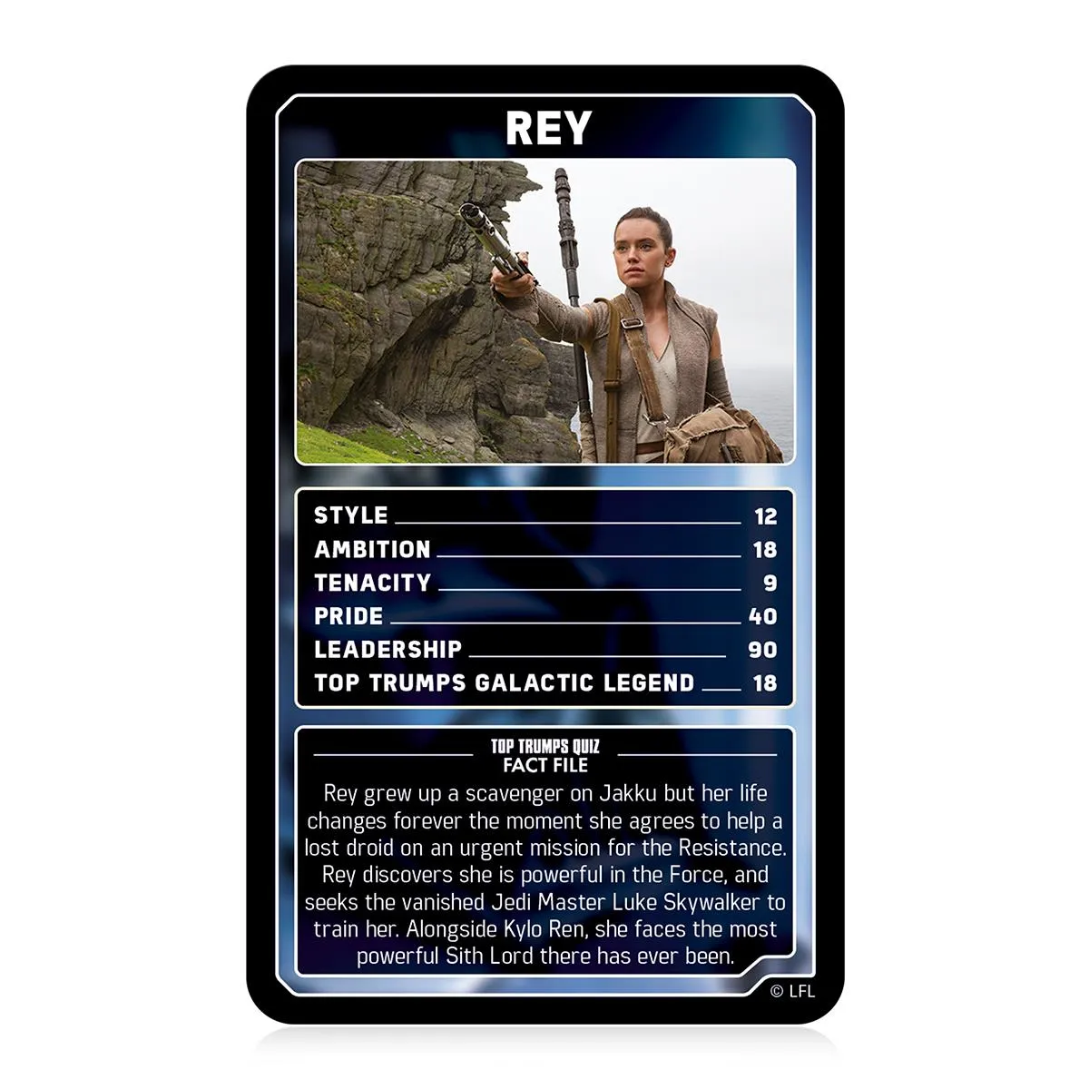 Top Trumps Star Wars Skywalker Saga kaartspel 30 kaarten