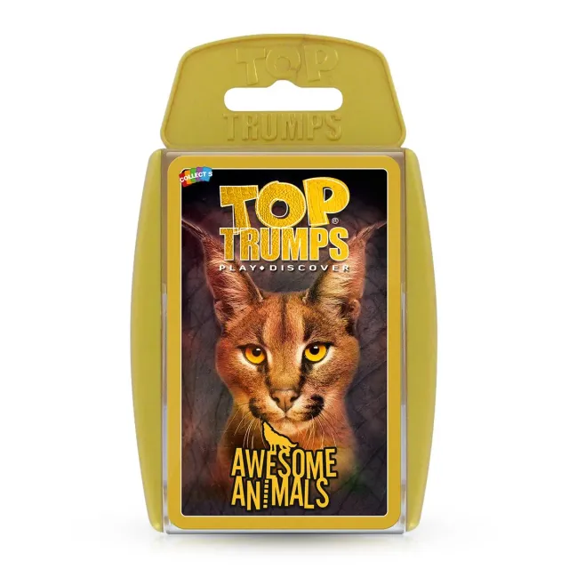Top Trumps Awesome Animals kaartspel 30 dierenkaarten