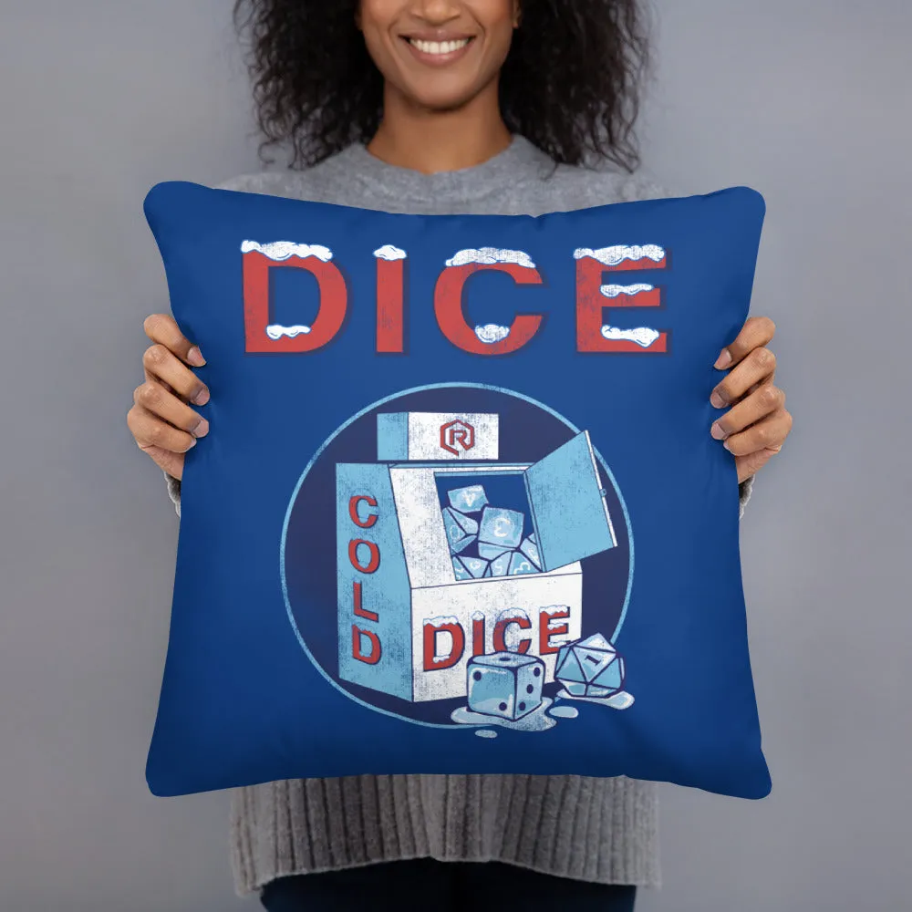 Roll A Crit ICE Dice kussen polyester dobbelsteen