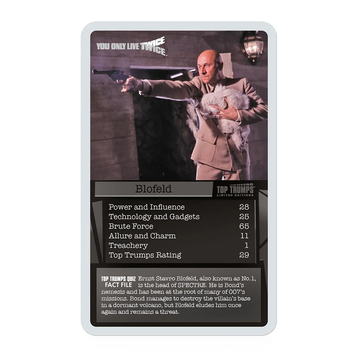 Top Trumps James Bond Every Assignment kaartspel 007 films